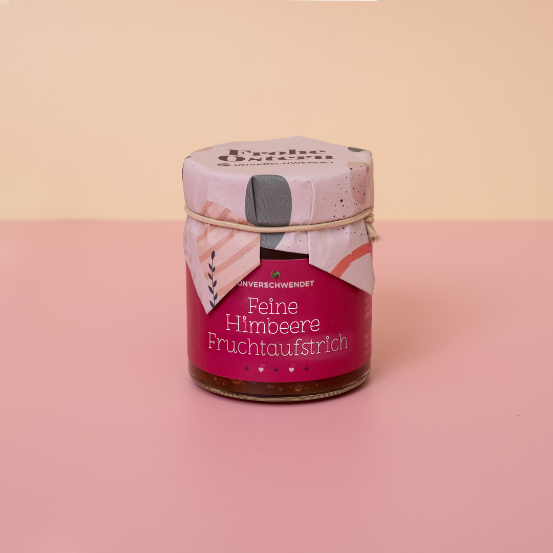 Feine Himbeere Fruchtaufstrich Ostern Feine Himbeere Fruchtaufstrich Ostern