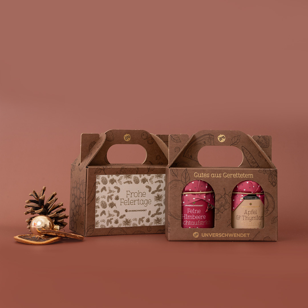 Duett Pikant & Fruchtig Weihnachten Tannenzapfen hell Duett Pikant & Fruchtig Weihnachten Tannenzapfen hell