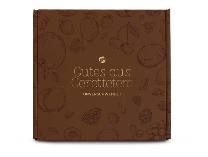 Geschenkkarton Quadrat