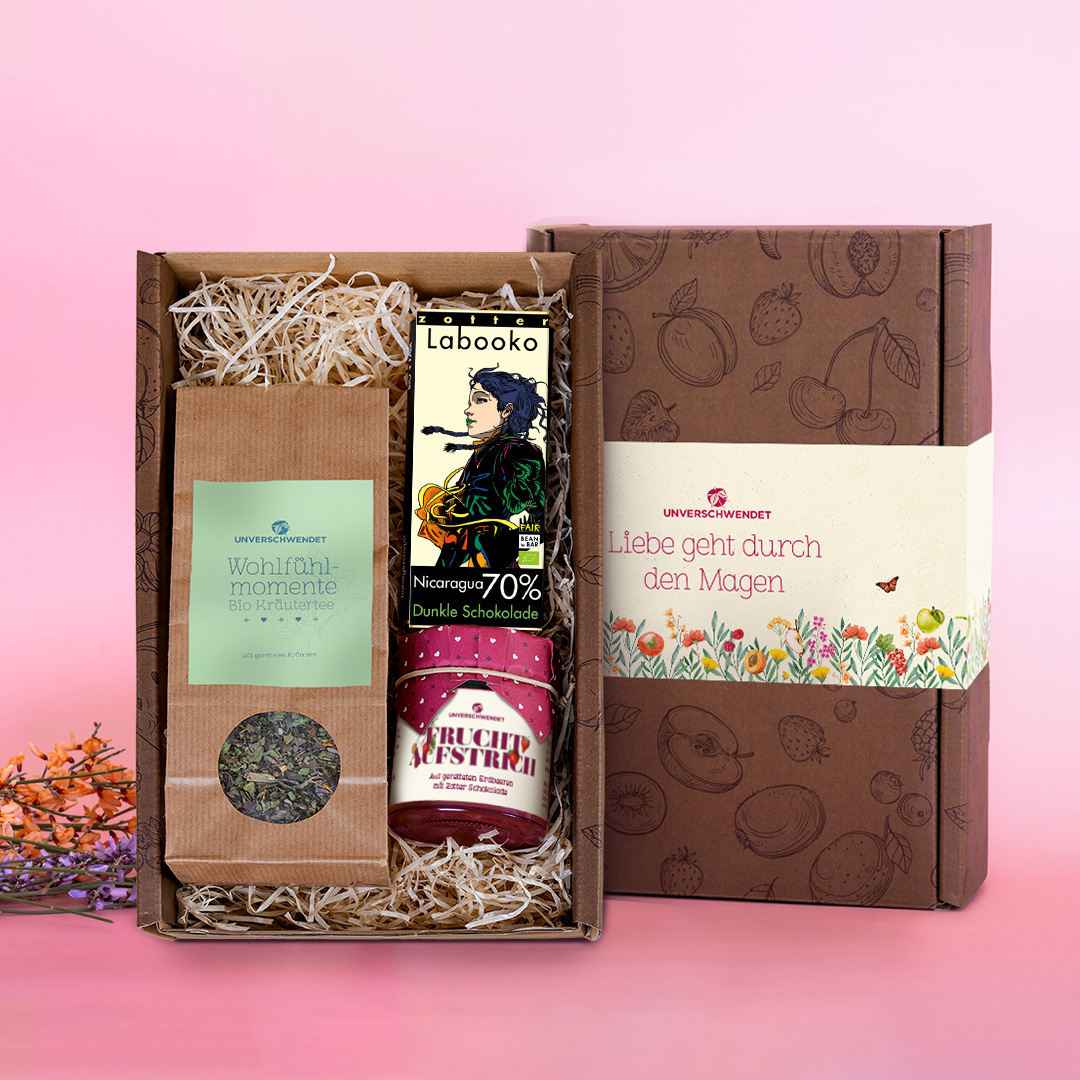 Geschenkbox Süßer Genuss Liebe Geschenkbox Süßer Genuss Liebe