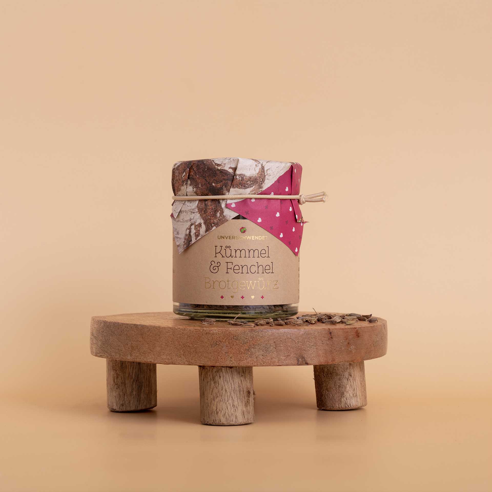 Unverschwendet Kümmel & Fenchel Brotgewürz (60g) Unverschwendet Kümmel & Fenchel Brotgewürz