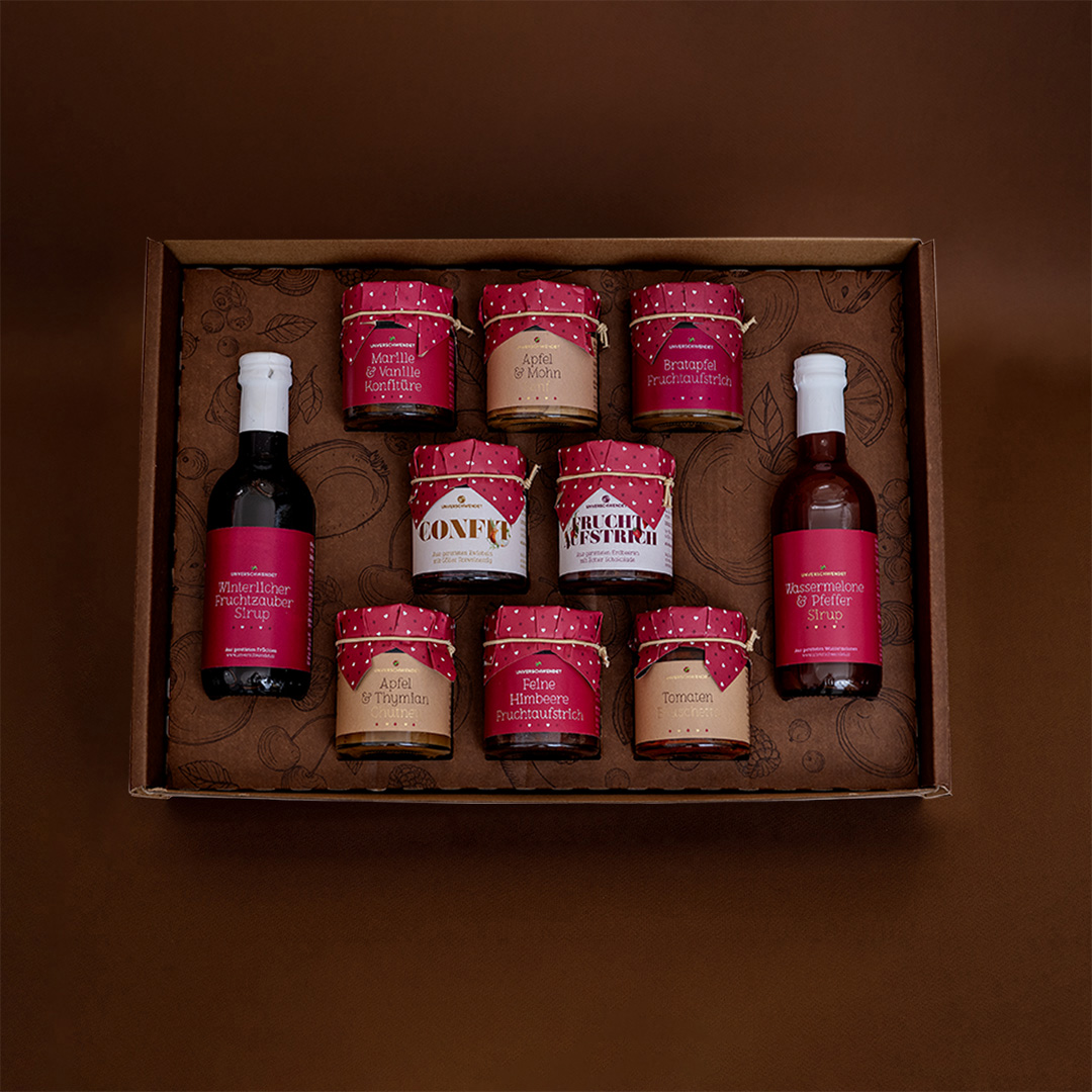 Großer Geschenkkarton Feine Köstlichkeiten maxi Großer Geschenkkarton Feine Köstlichkeiten maxi