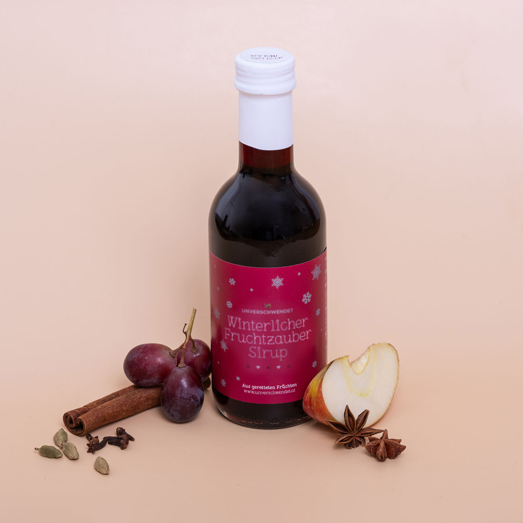Winterlicher Fruchtzauber Sirup Der Weihnachtsklassiker 0,25l