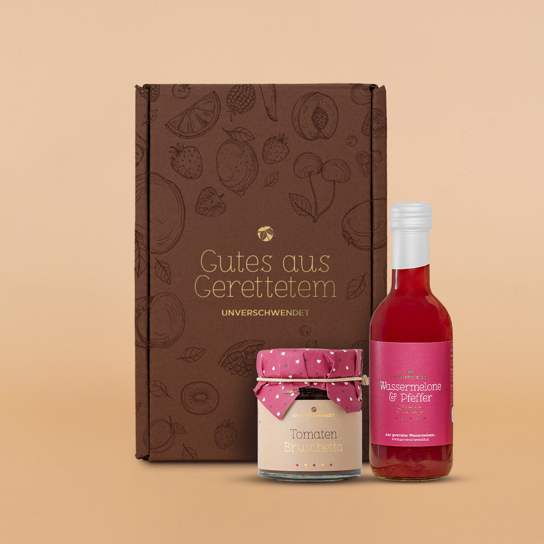 Geschenkkarton Picknickkorb medi