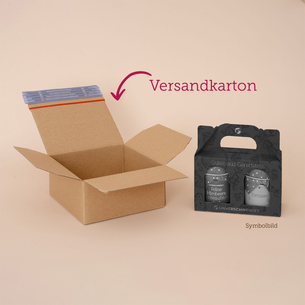 Versandkarton passend für 1 Duett